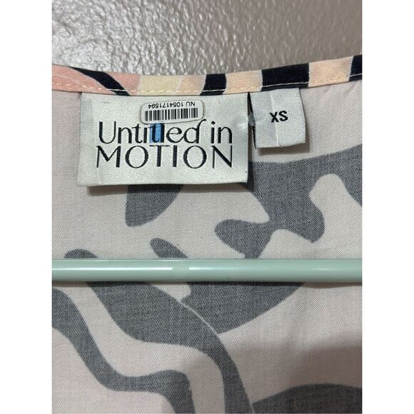 NWOT Untitled in Motion Anotia Printed Maxi Dress Women's XS - Picture 6 of 13